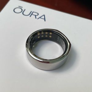 Oura Ring Silver Size 9